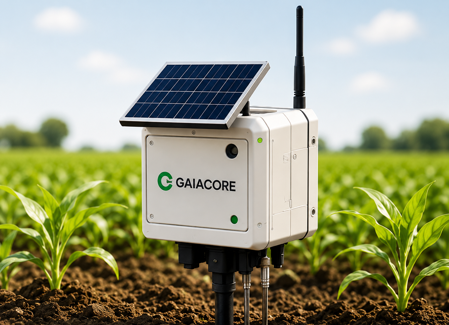 Farmer using GaiaCore